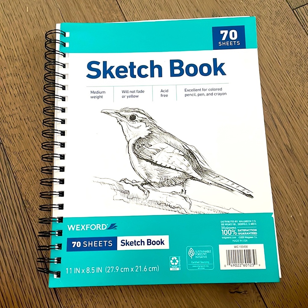 Brand new sketch book